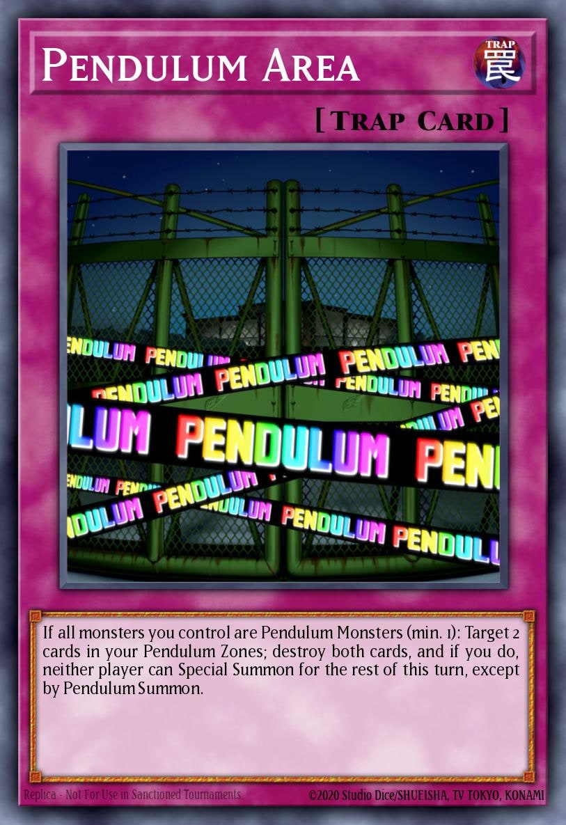 Pendulum Area, Dimension of Chaos DOCS-EN077
