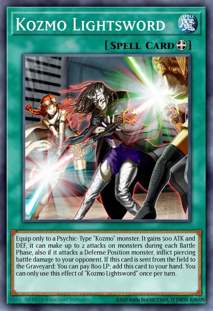 Kozmo Lightsword, Dimension of Chaos DOCS-EN086