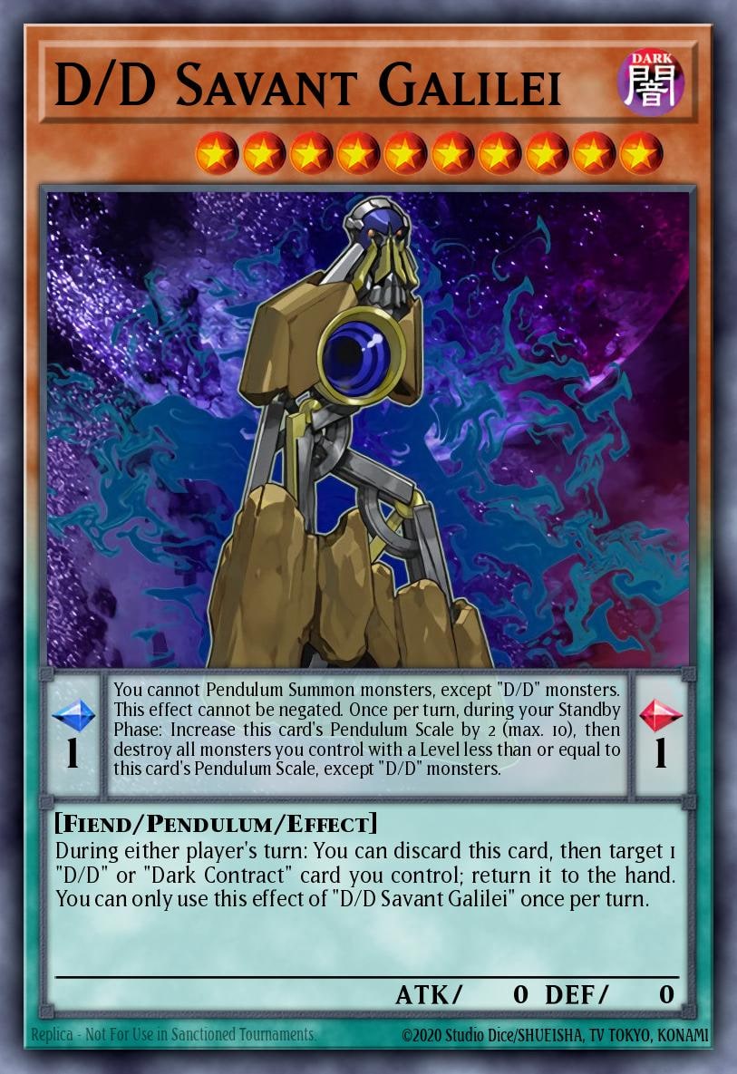 D/D Savant Galilei, Dimension of Chaos DOCS-EN091