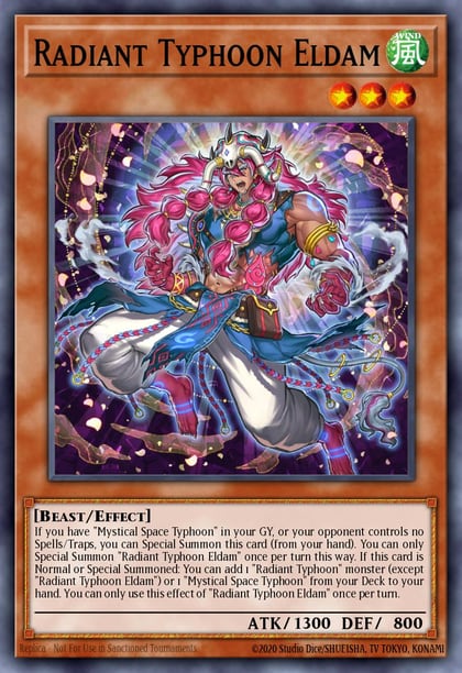Radiant Typhoon Eldam, Doom of Dimensions DOOD-EN013