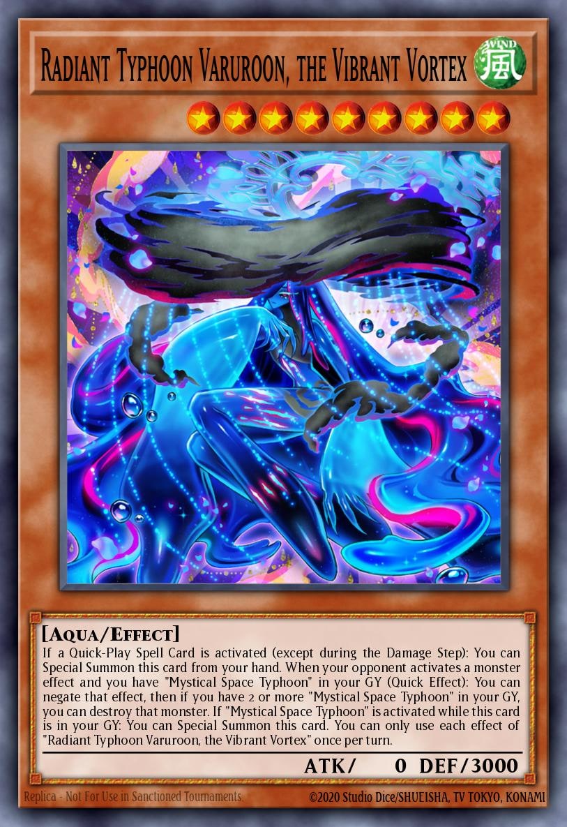 Radiant Typhoon Varuroon, the Vibrant Vortex, Doom of Dimensions DOOD-EN016