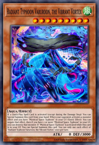 Radiant Typhoon Varuroon, the Vibrant Vortex, Doom of Dimensions DOOD-EN016