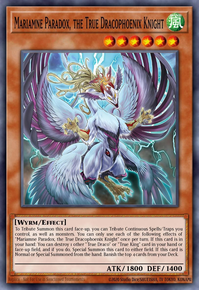Mariamne Paradox, the True Dracophoenix Knight, Doom of Dimensions DOOD-EN019