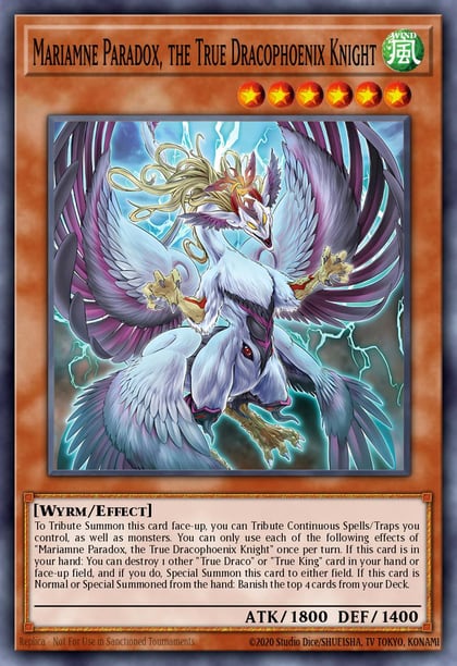 Mariamne Paradox, the True Dracophoenix Knight, Doom of Dimensions DOOD-EN019