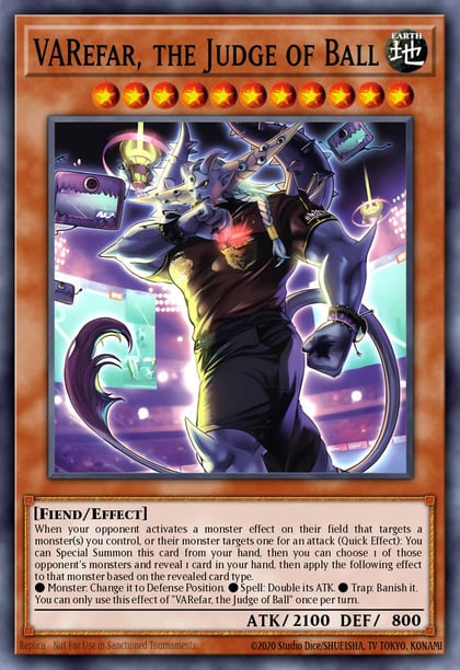 VARefar, the Judge of Ball, Doom of Dimensions DOOD-EN027
