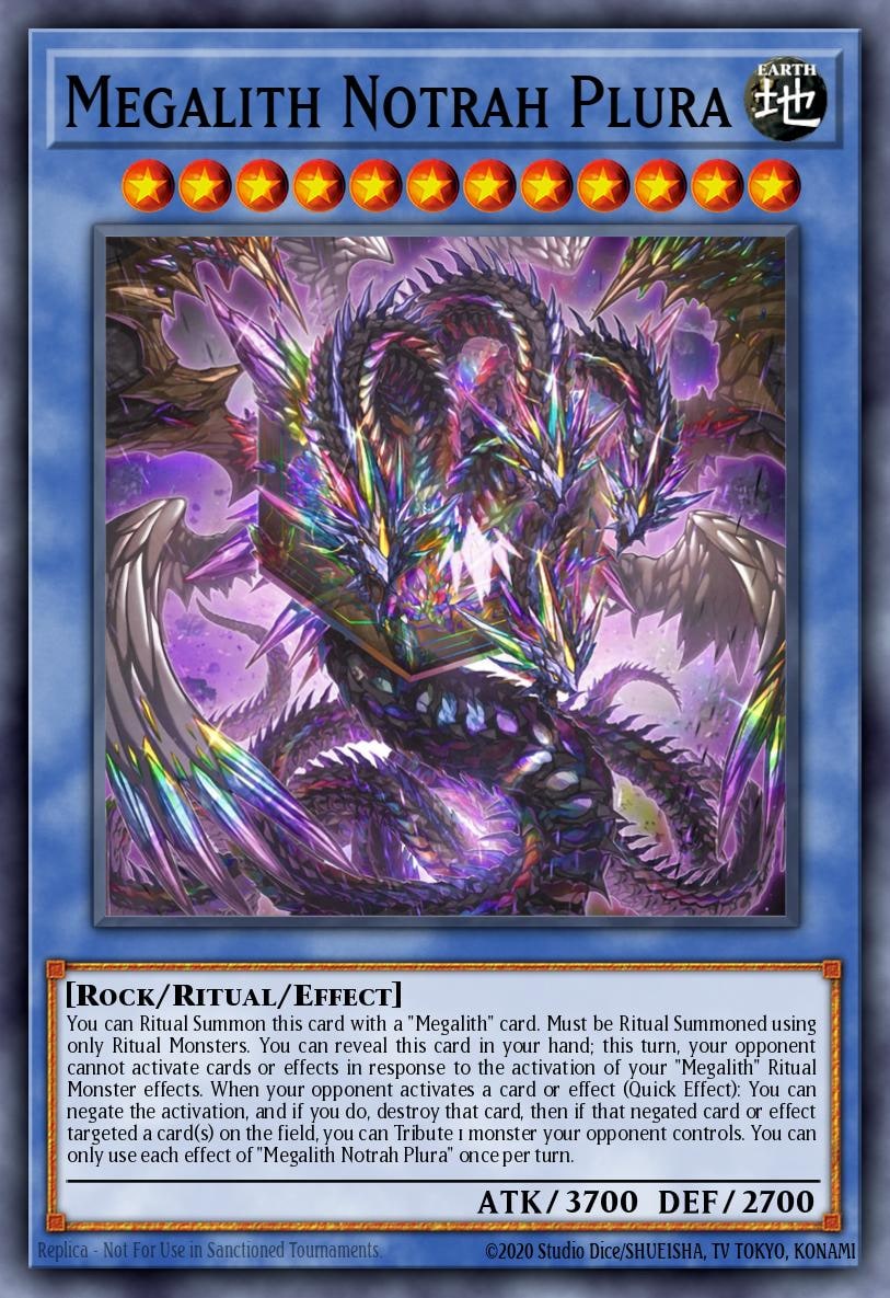 Megalith Notrah Plura, Doom of Dimensions DOOD-EN034