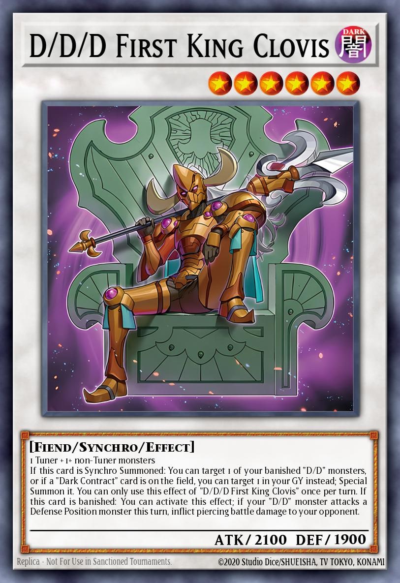D/D/D First King Clovis, Doom of Dimensions DOOD-EN038