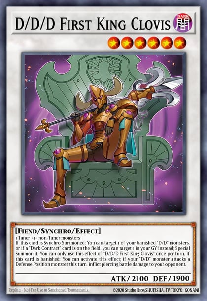 D/D/D First King Clovis, Doom of Dimensions DOOD-EN038