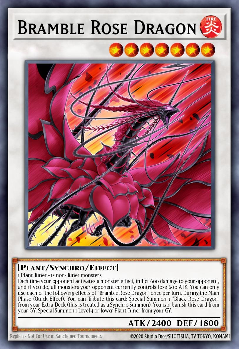 Bramble Rose Dragon, Doom of Dimensions DOOD-EN039