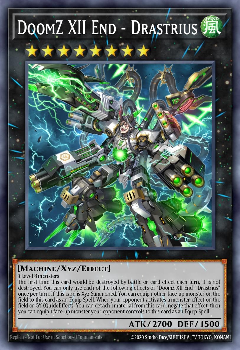 DoomZ XII End - Drastrius, Doom of Dimensions DOOD-EN045