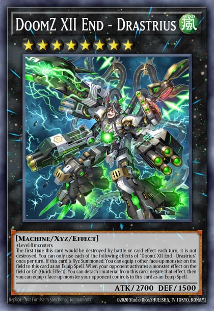 DoomZ XII End - Drastrius, Doom of Dimensions DOOD-EN045