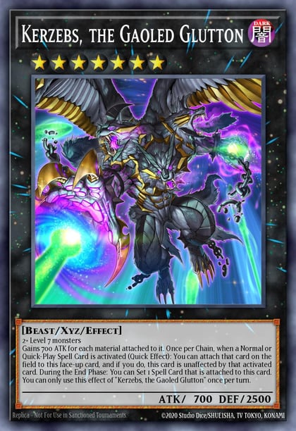 Kerzebs, the Gaoled Glutton, Doom of Dimensions DOOD-EN048