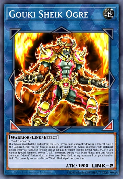 Gouki Sheik Ogre, Doom of Dimensions DOOD-EN050