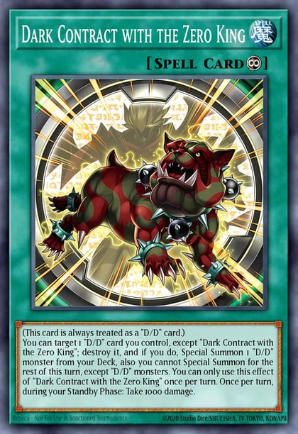 Dark Contract with the Zero King, Doom of Dimensions DOOD-EN054