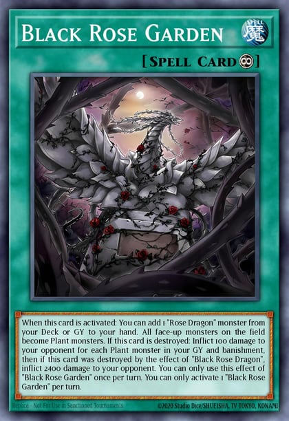 Black Rose Garden (Starlight Rare), Doom of Dimensions DOOD-EN055