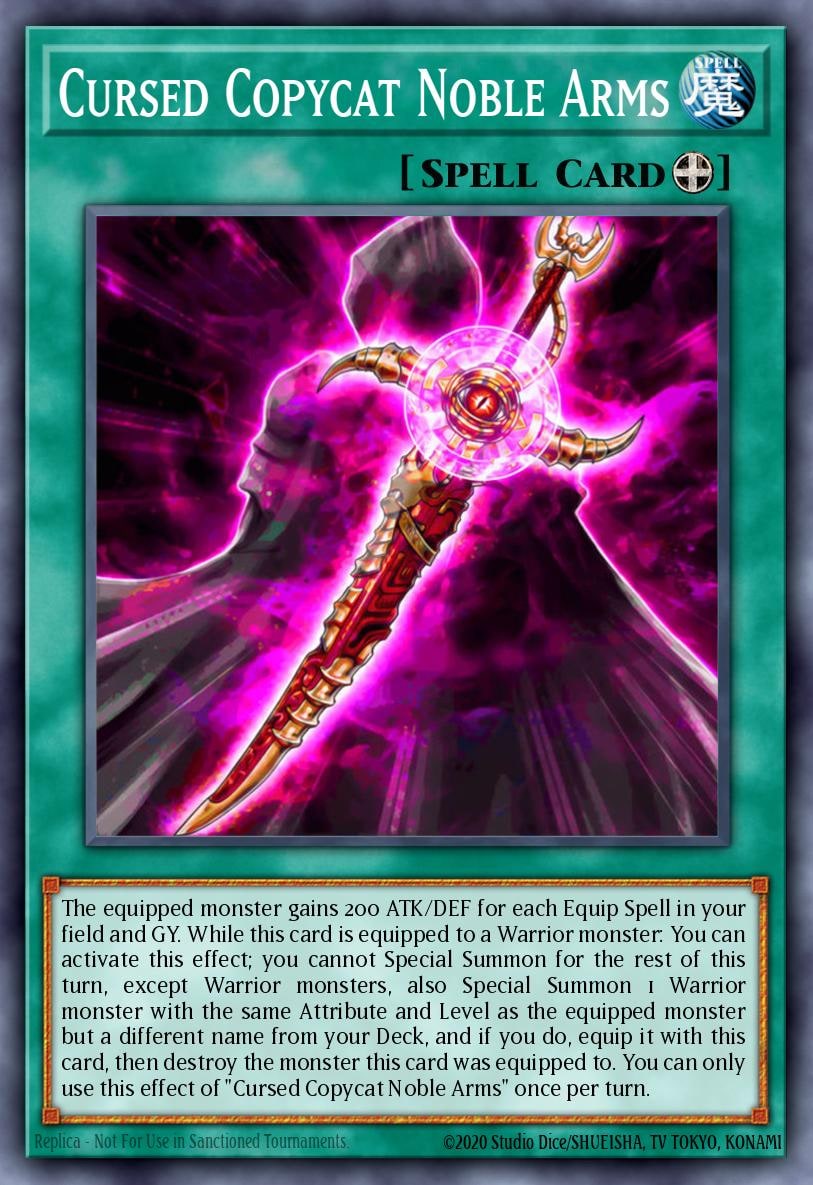 Cursed Copycat Noble Arms, Doom of Dimensions DOOD-EN082