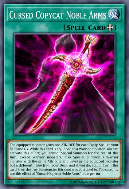 Cursed Copycat Noble Arms, Doom of Dimensions DOOD-EN082