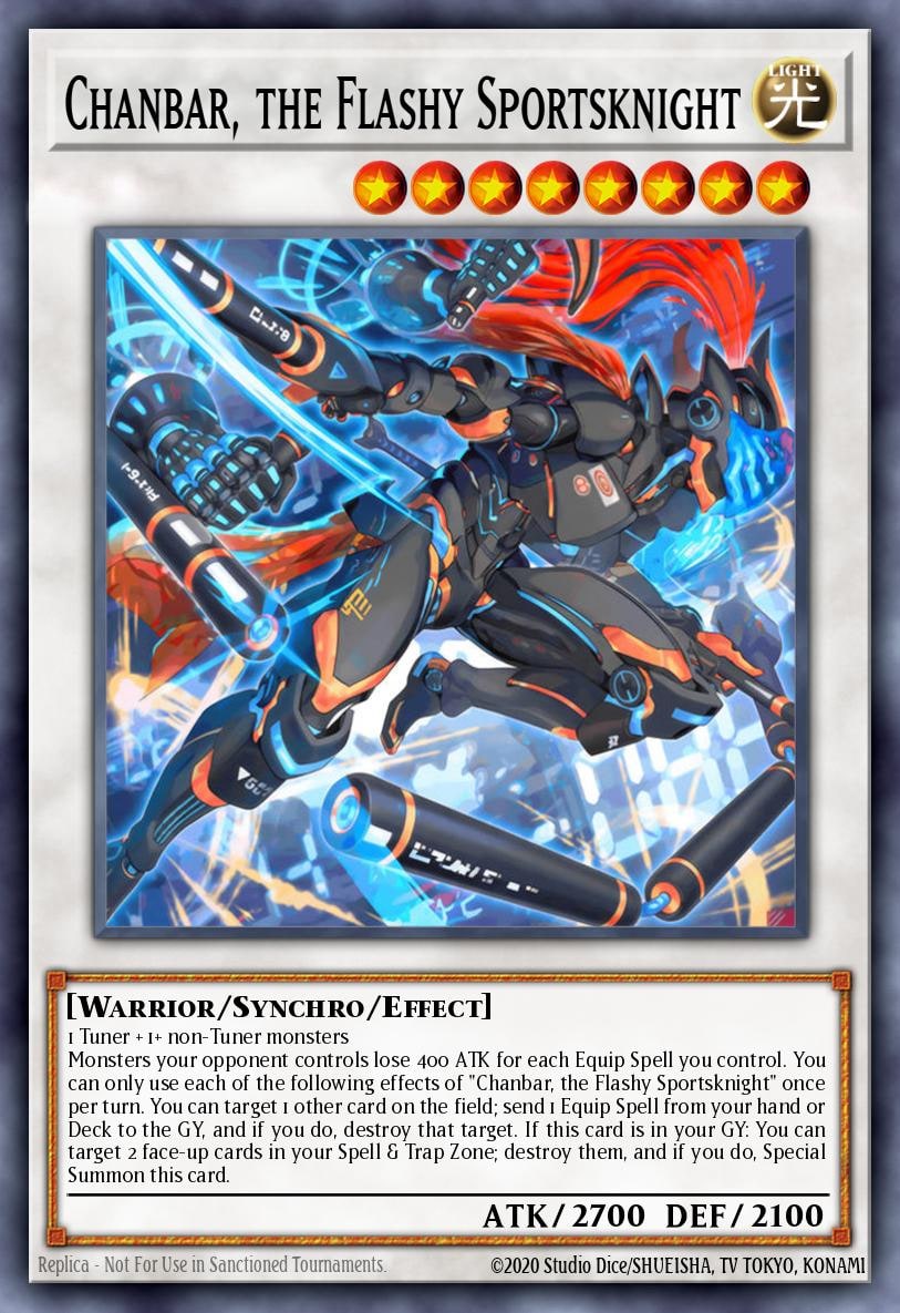 Chanbar, the Flashy Sportsknight, Doom of Dimensions DOOD-EN083