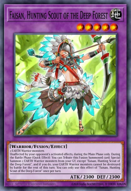 Faisan, Hunting Scout of the Deep Forest, Doom of Dimensions DOOD-EN084