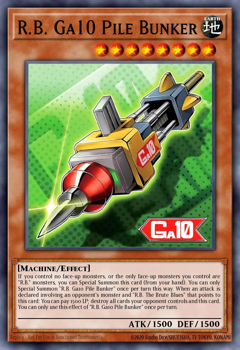 R.B. Ga10 Pile Bunker, Doom of Dimensions DOOD-EN092