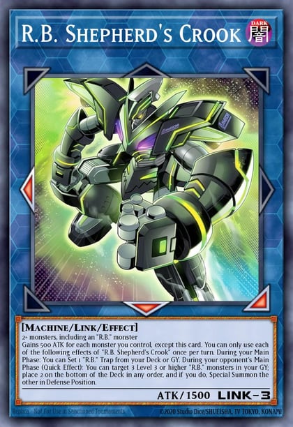 R.B. Shepherd's Crook (Starlight Rare), Doom of Dimensions DOOD-EN093