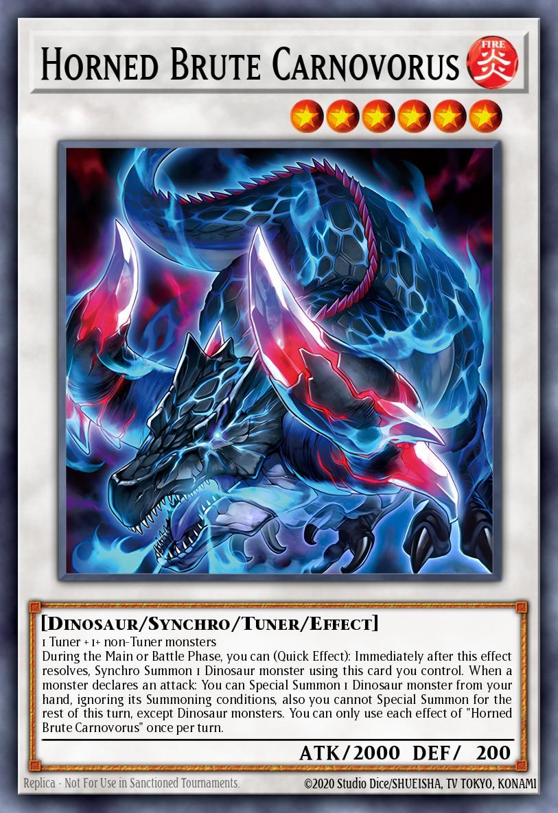 Horned Brute Carnovorus, Doom of Dimensions DOOD-EN098