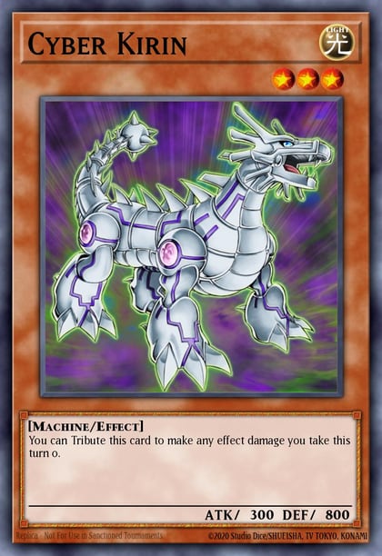 Cyber Kirin, Duelist Pack 4: Zane Truesdale DP04-EN005