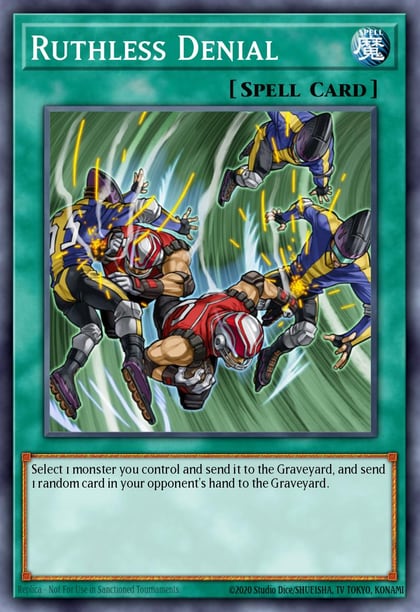 Ruthless Denial, Duelist Pack 4: Zane Truesdale DP04-EN024