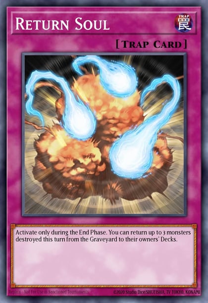 Return Soul, Duelist Pack 4: Zane Truesdale DP04-EN028