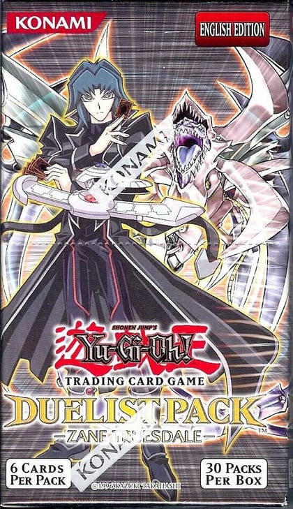 Duelist Pack: Zane Truesdale Booster Box [Unlimited Edition], Duelist Pack 4: Zane Truesdale P213424