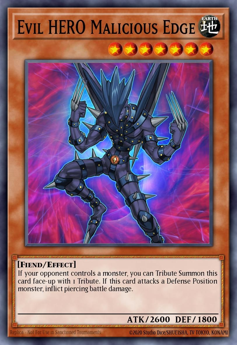 Evil Hero Malicious Edge, Duelist Pack 6: Jaden Yuki 3 DP06-EN006