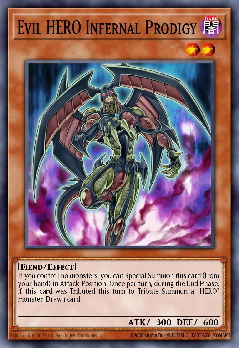 Evil Hero Infernal Prodigy, Duelist Pack 6: Jaden Yuki 3 DP06-EN008
