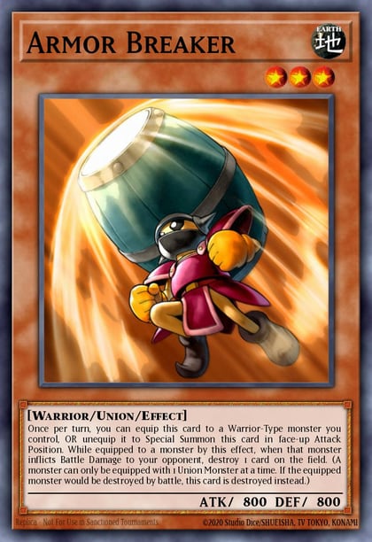 Armor Breaker, Duelist Pack 6: Jaden Yuki 3 DP06-EN009