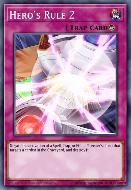 Hero's Rule 2, Duelist Pack 6: Jaden Yuki 3 DP06-EN025