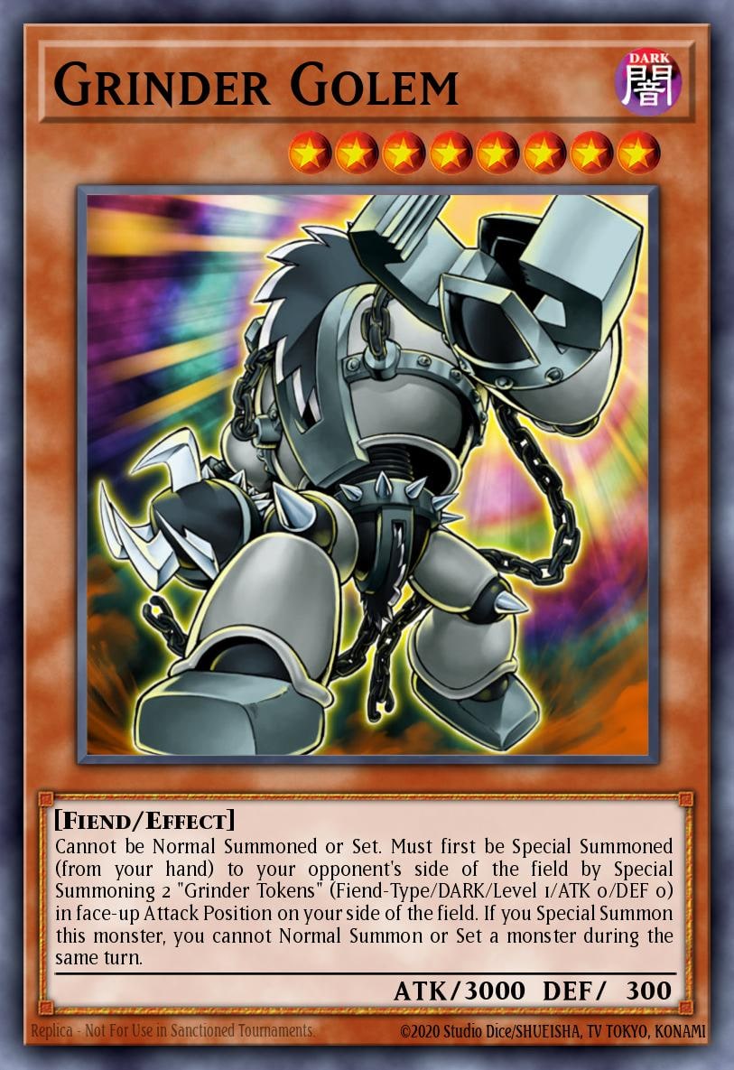 Grinder Golem, Duelist Pack 7: Jesse Anderson DP07-EN009