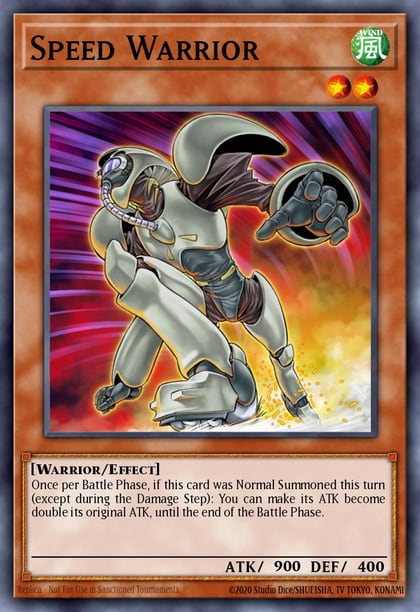 Speed Warrior, Duelist Pack 8: Yusei Fudo DP08-EN002