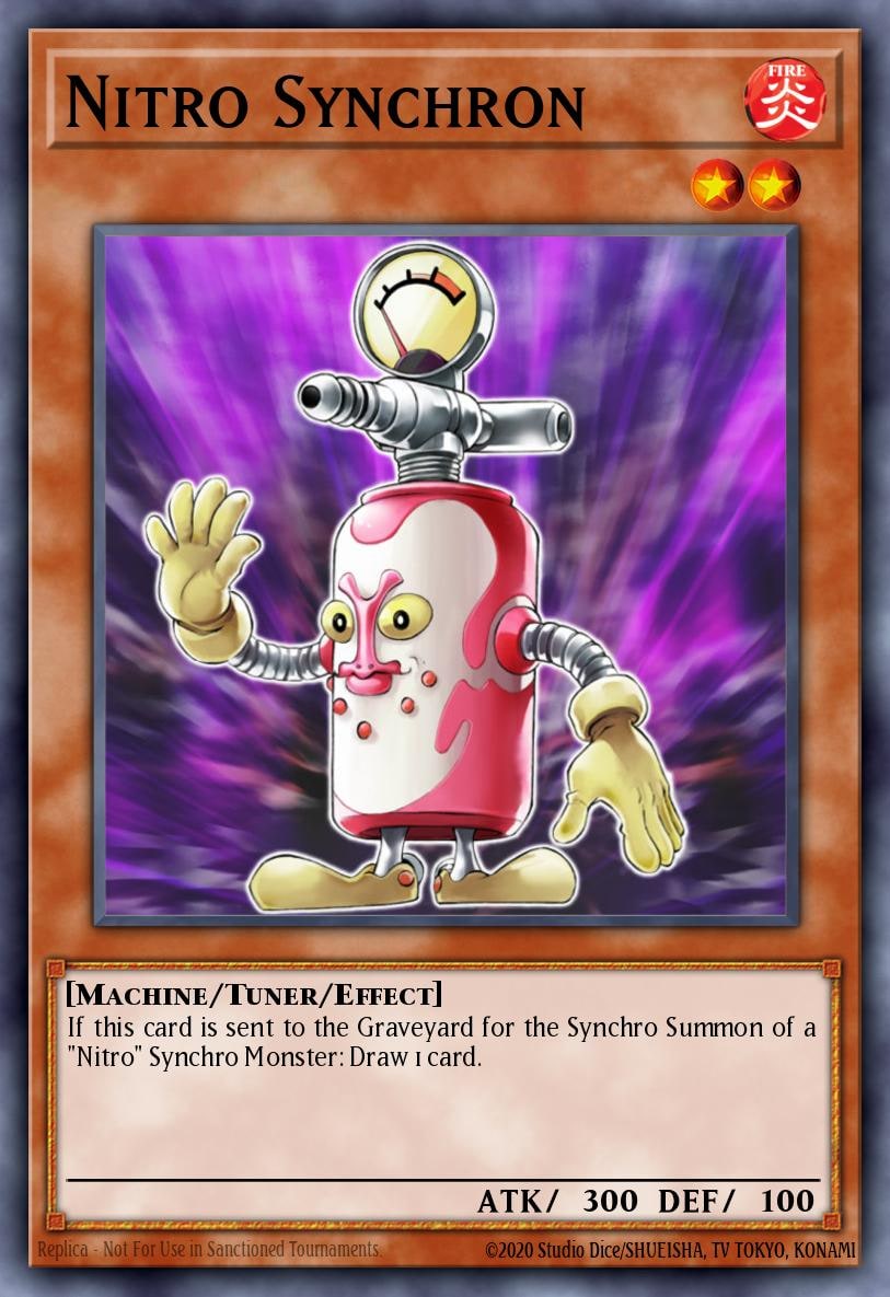 Nitro Synchron, Duelist Pack 8: Yusei Fudo DP08-EN004