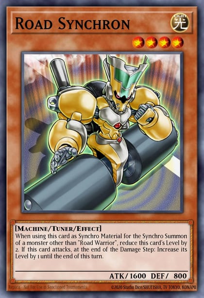 Road Synchron, Duelist Pack 9: Yusei 2 DP09-EN002
