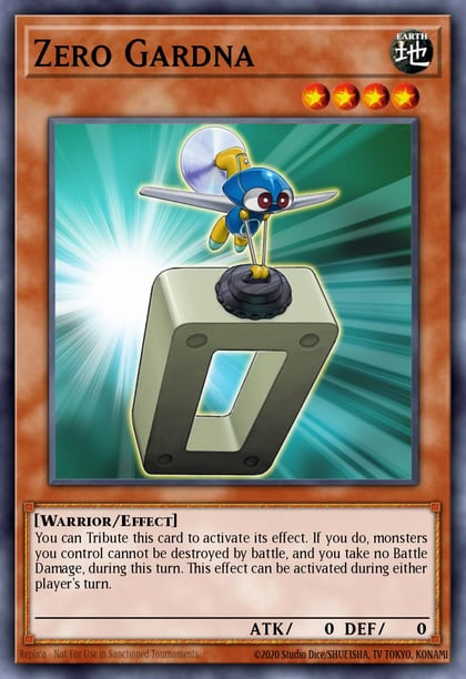 Zero Gardna, Duelist Pack 9: Yusei 2 DP09-EN012