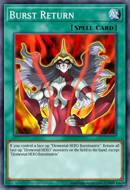 Burst Return, Duelist Pack 1: Jaden Yuki DP1-EN022