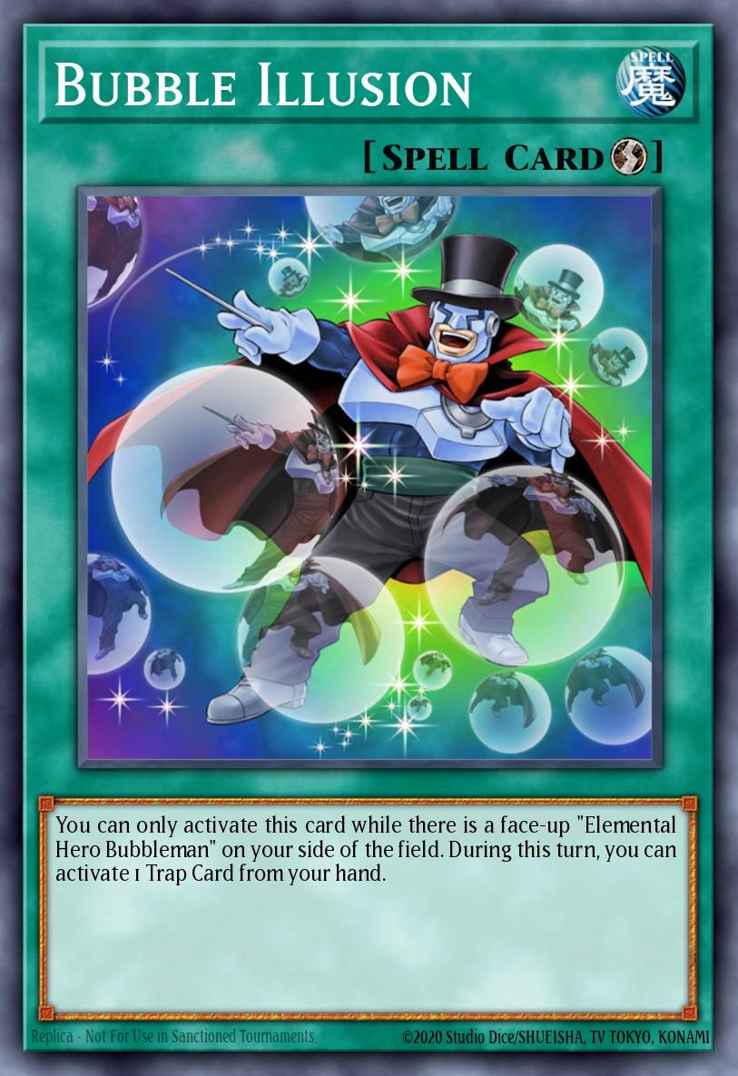 Bubble Illusion, Duelist Pack 1: Jaden Yuki DP1-EN024