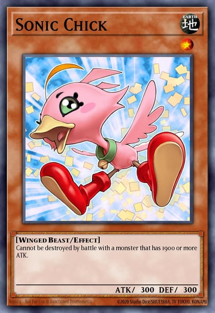 Sonic Chick, Duelist Pack 10: Yusei 3 DP10-EN001