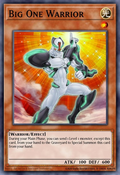 Big One Warrior, Duelist Pack 10: Yusei 3 DP10-EN015