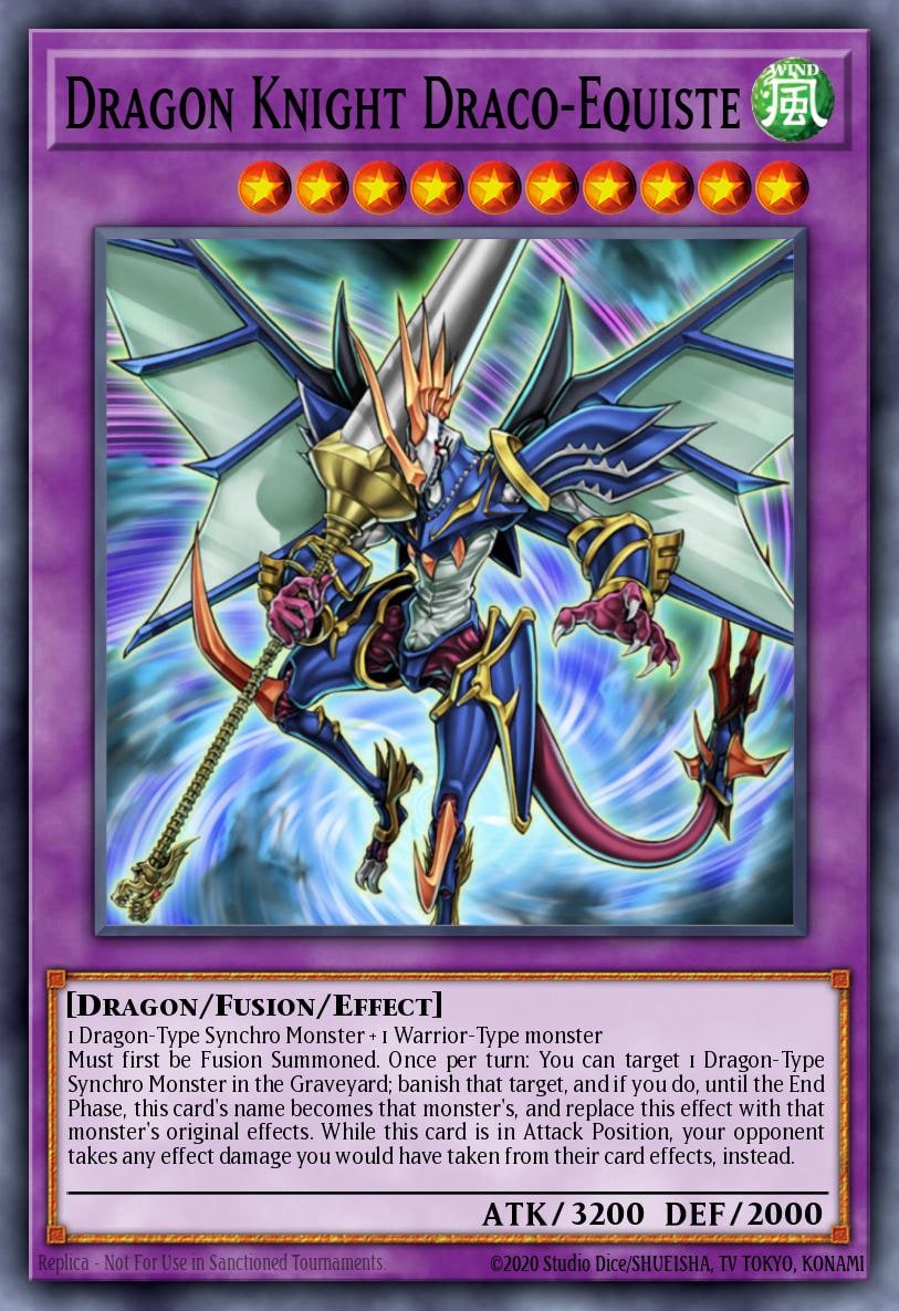 Dragon Knight Draco-Equiste, Duelist Pack 10: Yusei 3 DP10-EN016