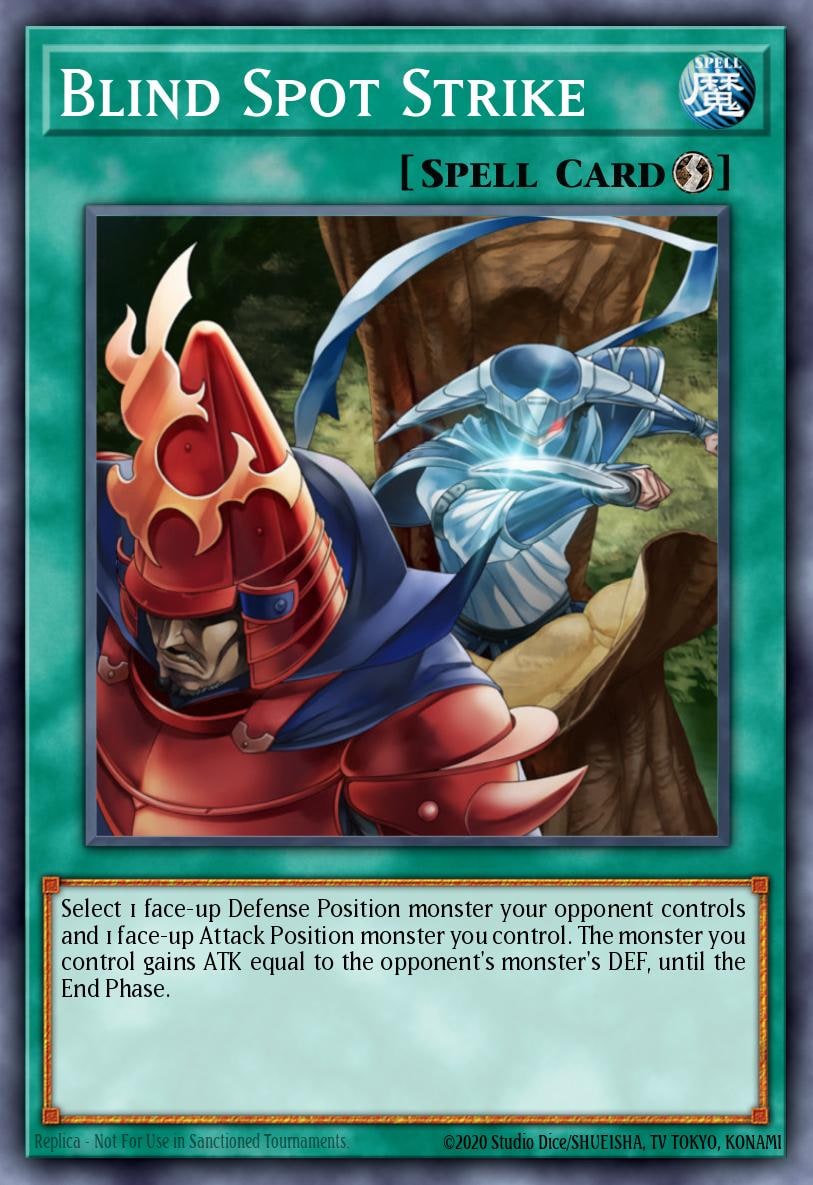 Blind Spot Strike, Duelist Pack 10: Yusei 3 DP10-EN021