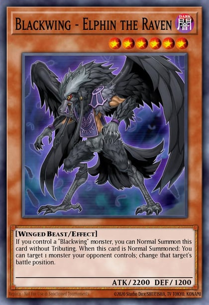Blackwing - Elphin the Raven, Duelist Pack 11: Crow DP11-EN005