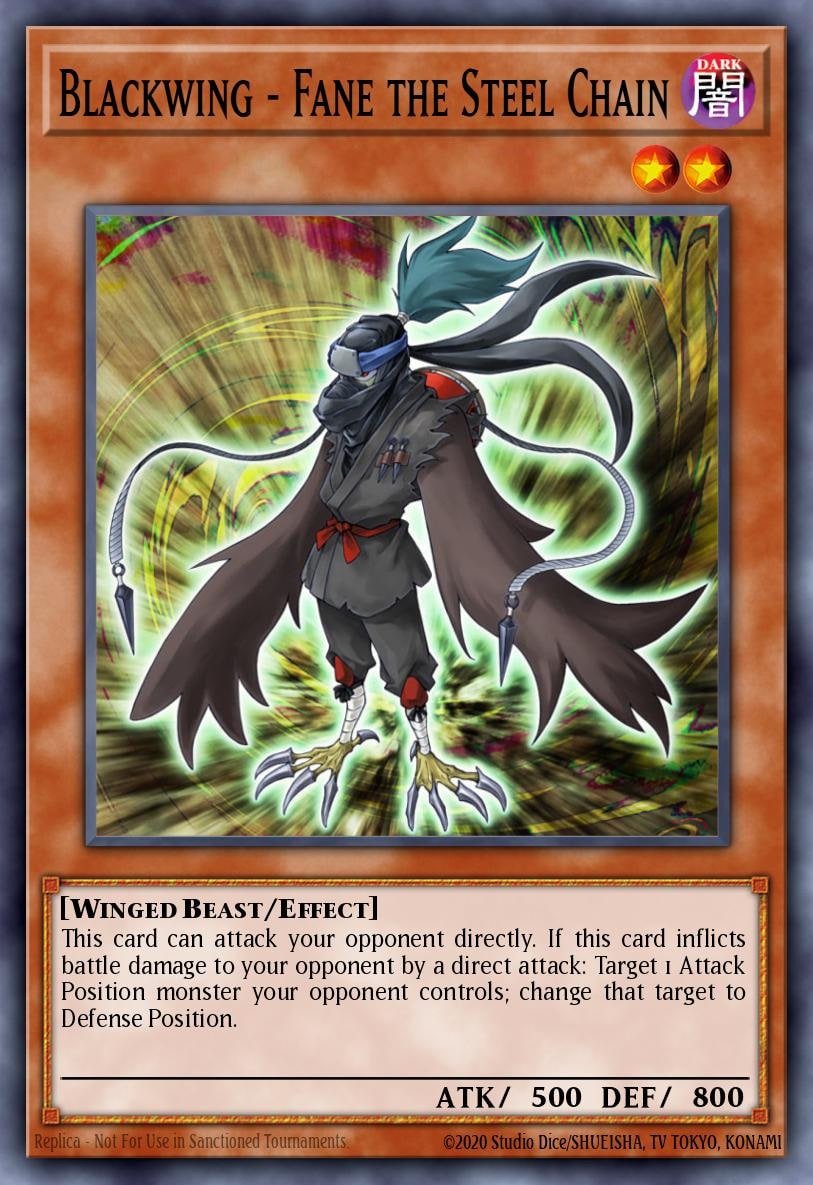 Blackwing - Fane the Steel Chain, Duelist Pack 11: Crow DP11-EN007