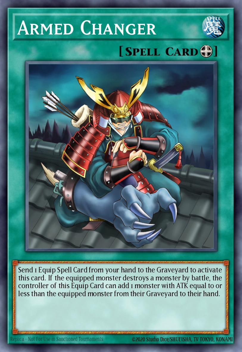 Armed Changer, Duelist Pack 2: Chazz Princeton DP2-EN023