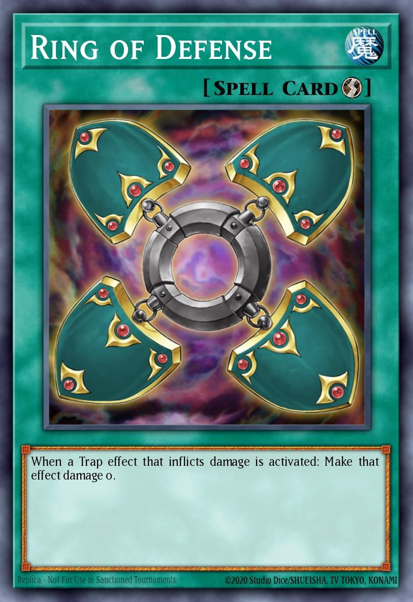 Ring of Defense, Duelist Pack 2: Chazz Princeton DP2-EN026