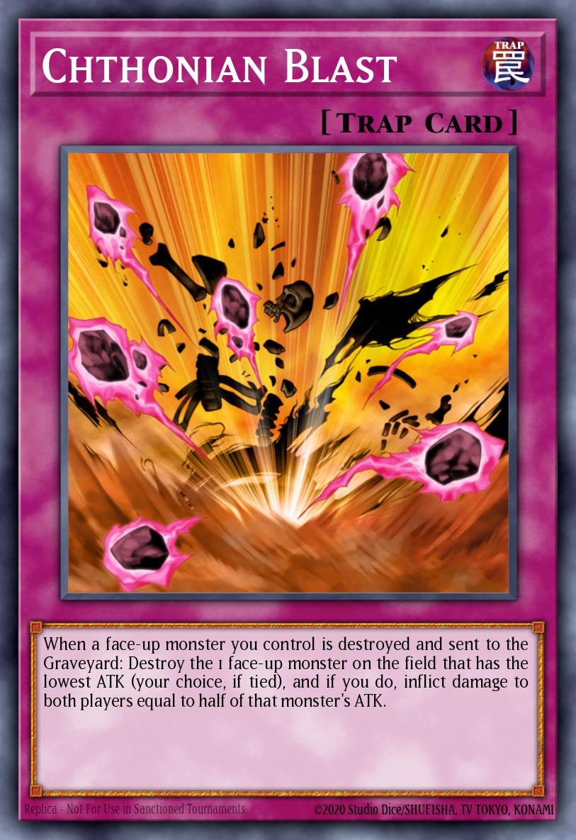 Chthonian Blast, Duelist Pack 2: Chazz Princeton DP2-EN028